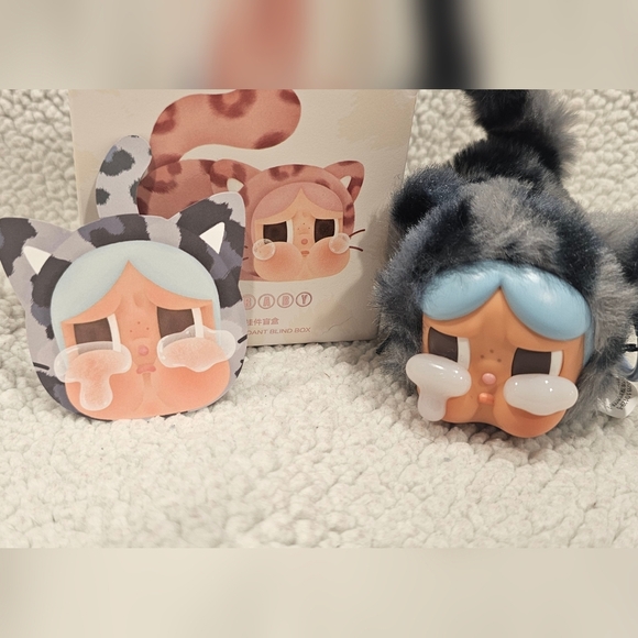 Pop Mart Crybaby Wild but Cutie Series – Denim Cutie Vinyl Plush Pendant - Picture 2 of 5